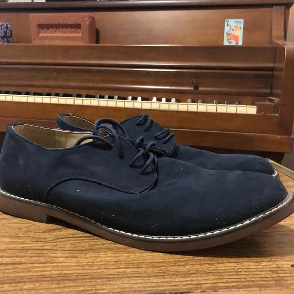 Old Navy Blue Suede Shoes Sz 12 - Picture 6 of 6